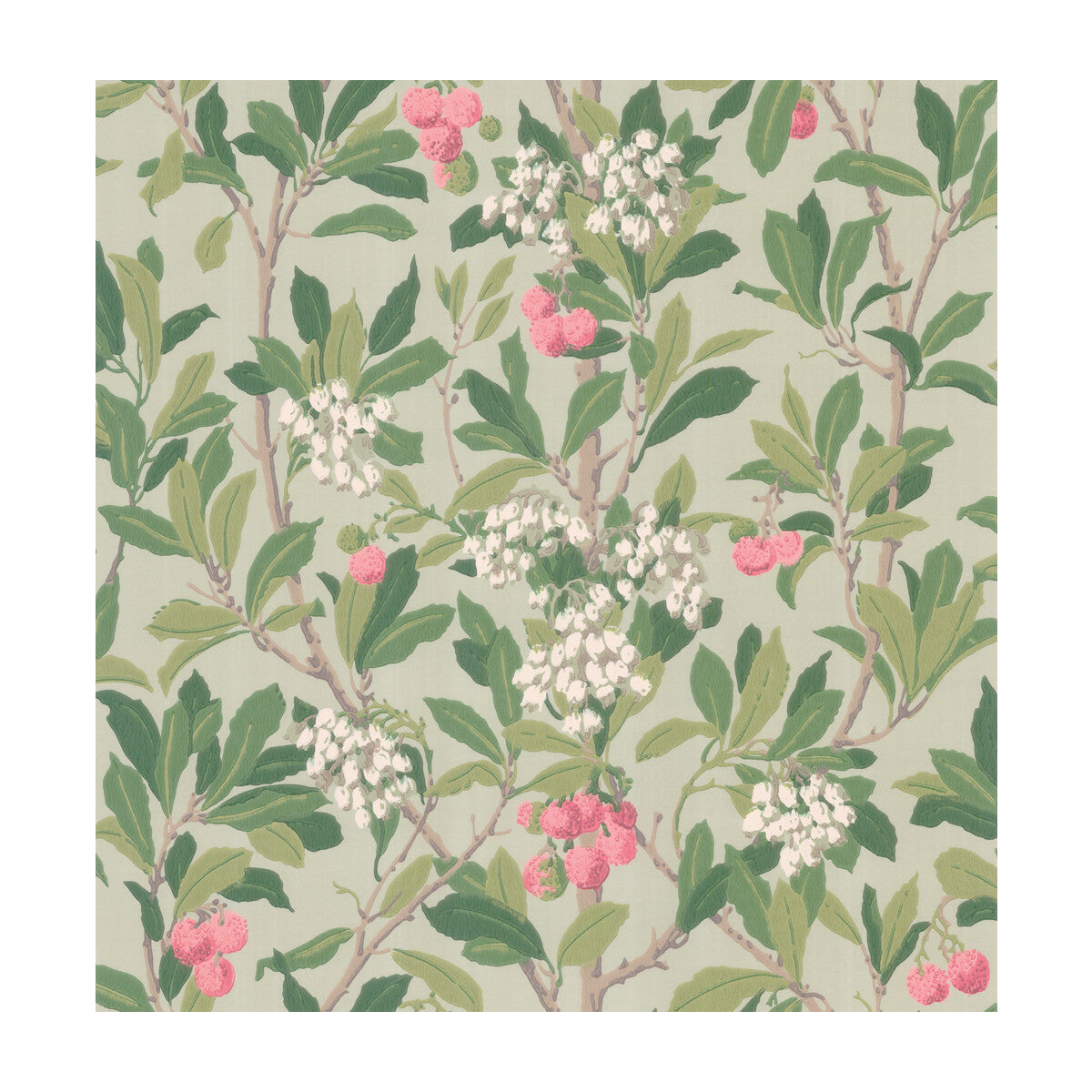 Strawberry Tree-Pink & Duck Egg