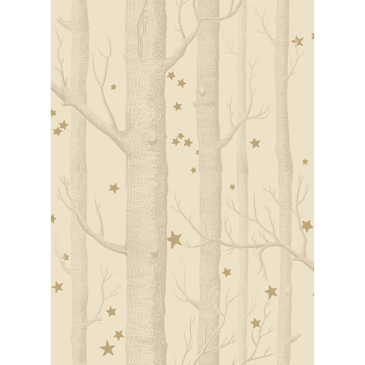 Woods & Stars-Buff/Gold