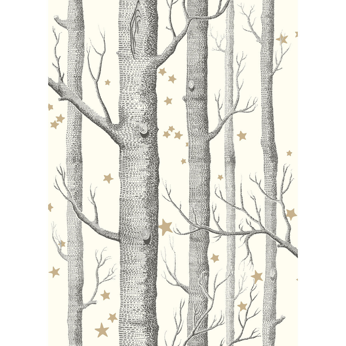 Woods & Stars-Black/White