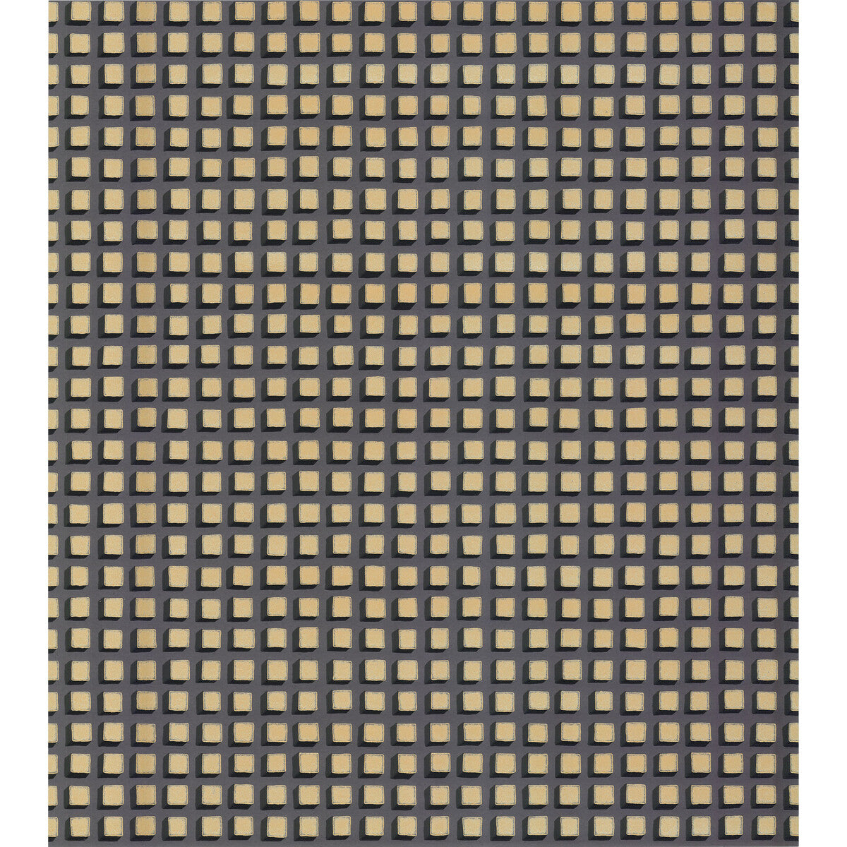 Mosaic-Black And Gold