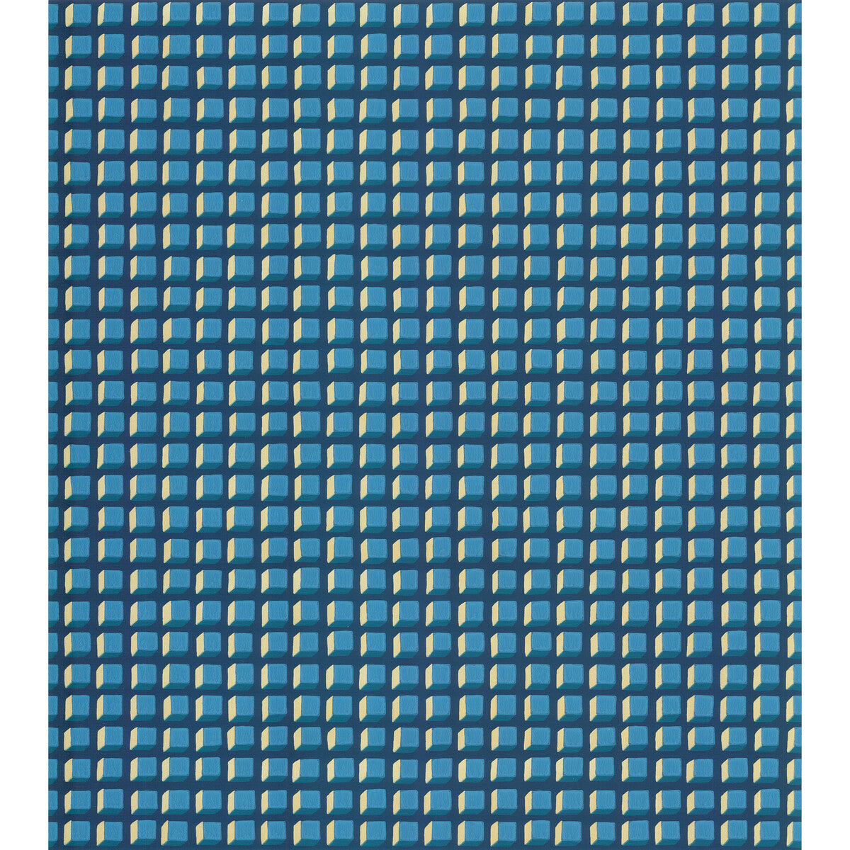 Mosaic-Blue And Gold