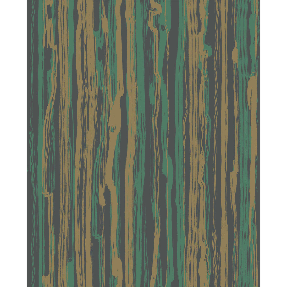 Strand-Teal & Gold