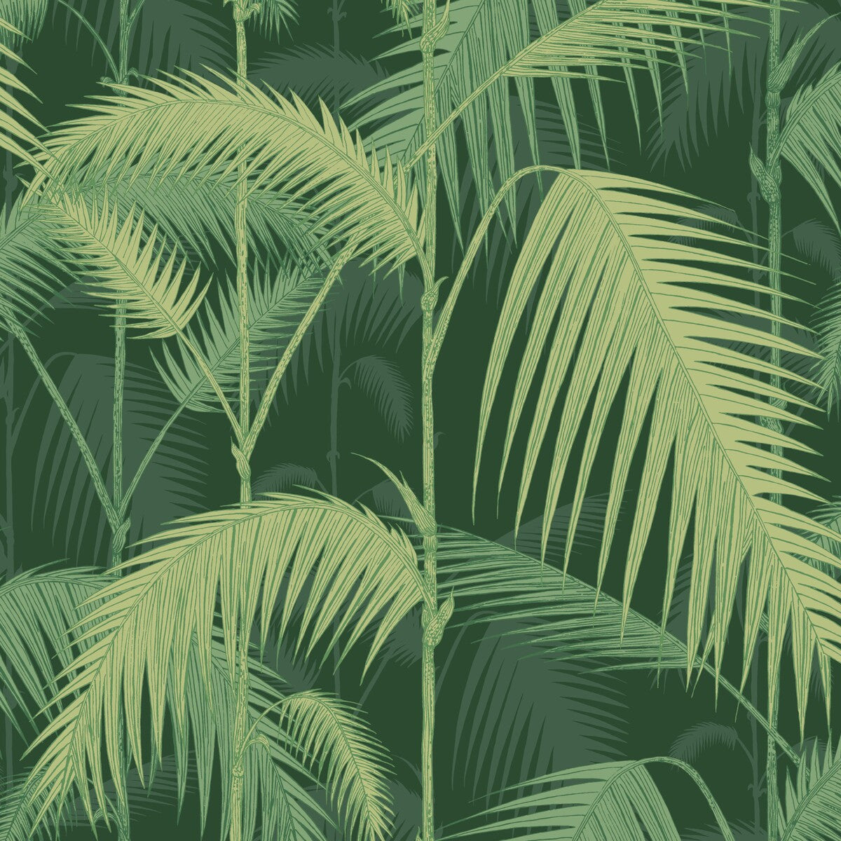 Palm Jungle-Leaf Green