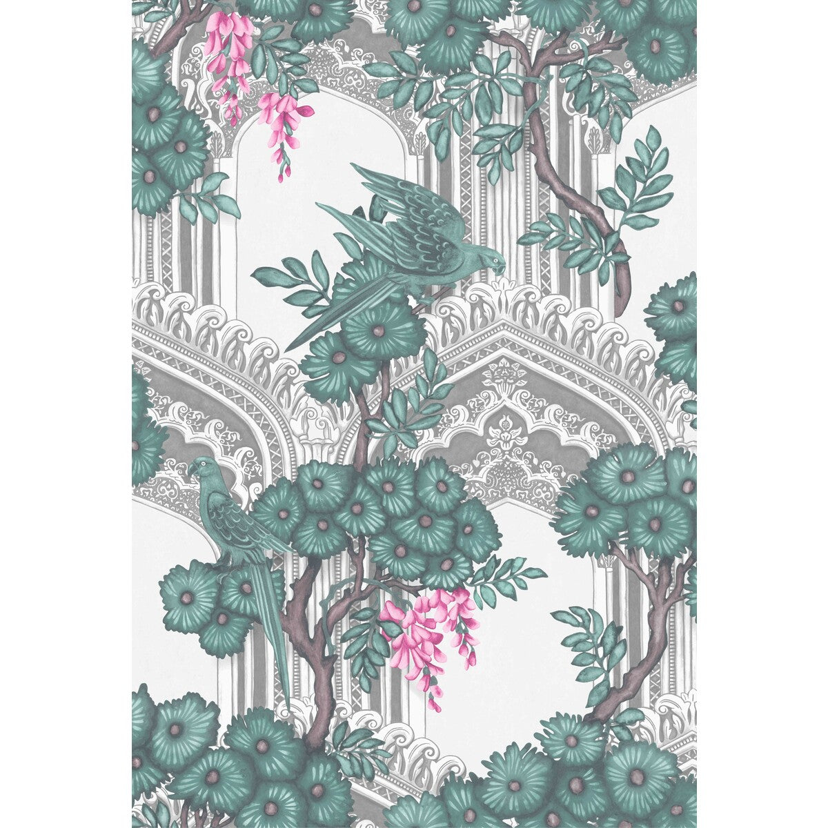 Babylon-Teal & Pink