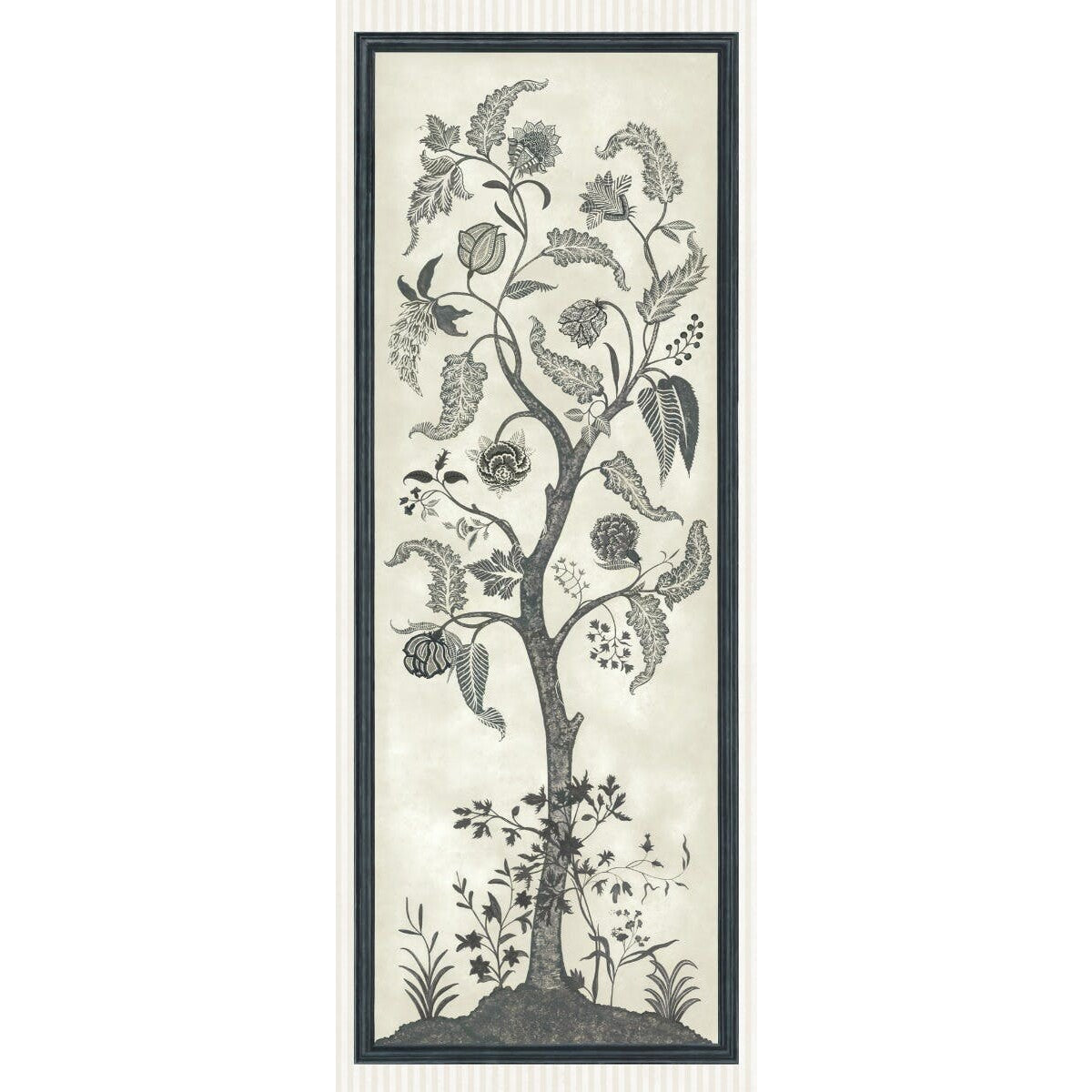 Trees Of Eden/Paradise-Charcoal & Parchment