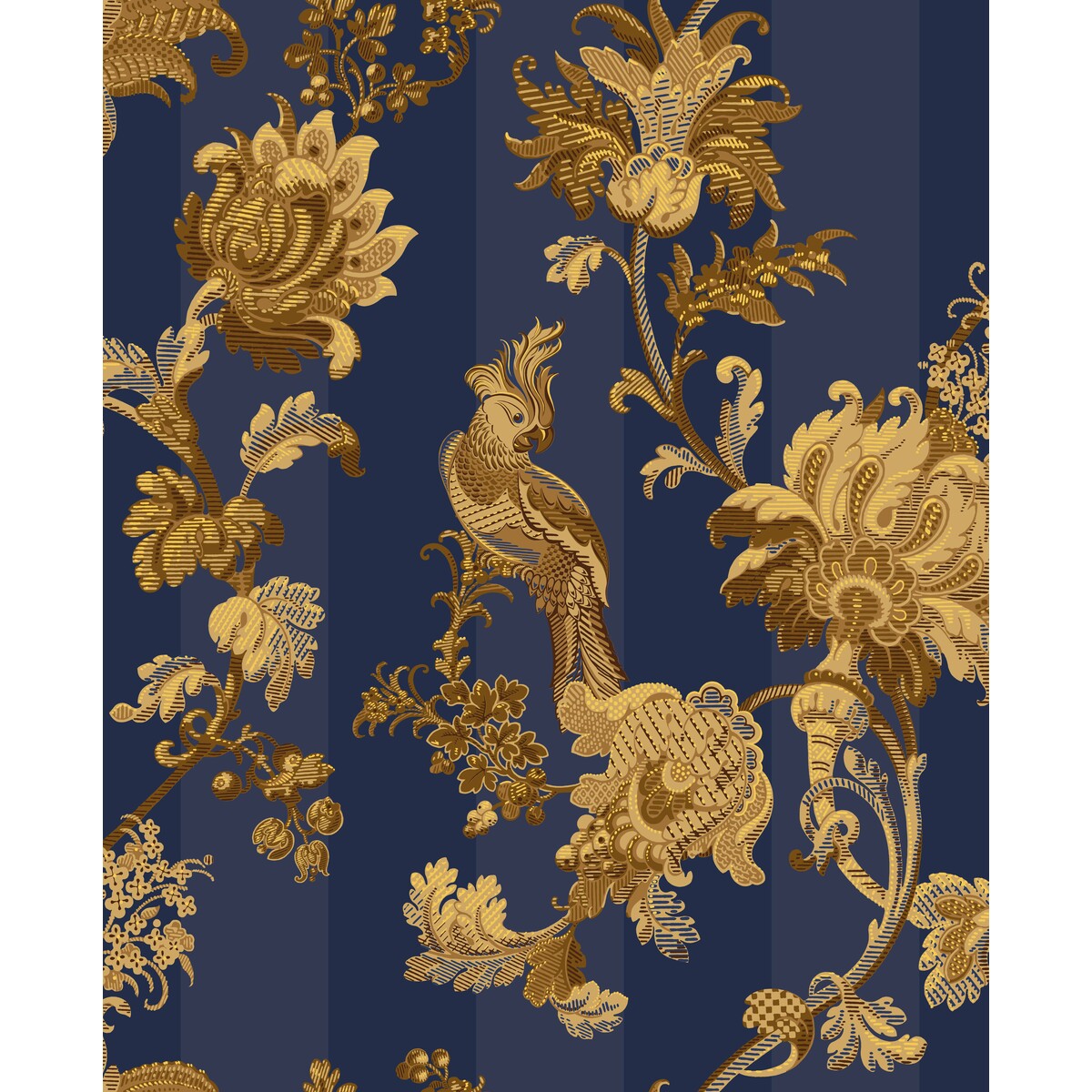 Zerzura-Royal Blue & Gold
