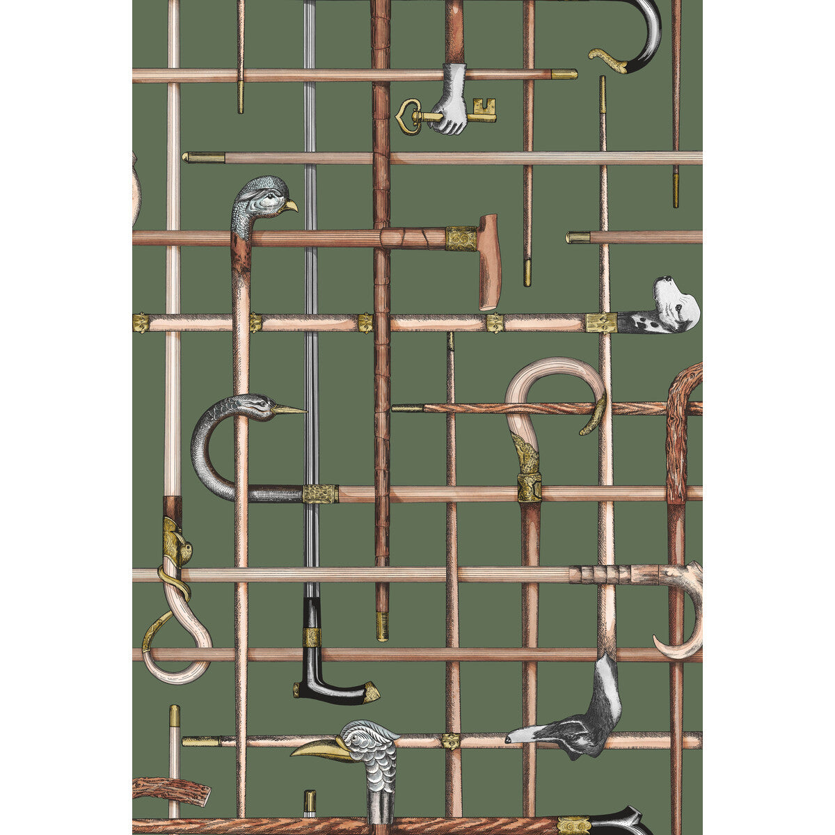 Bastoni-Forest Green