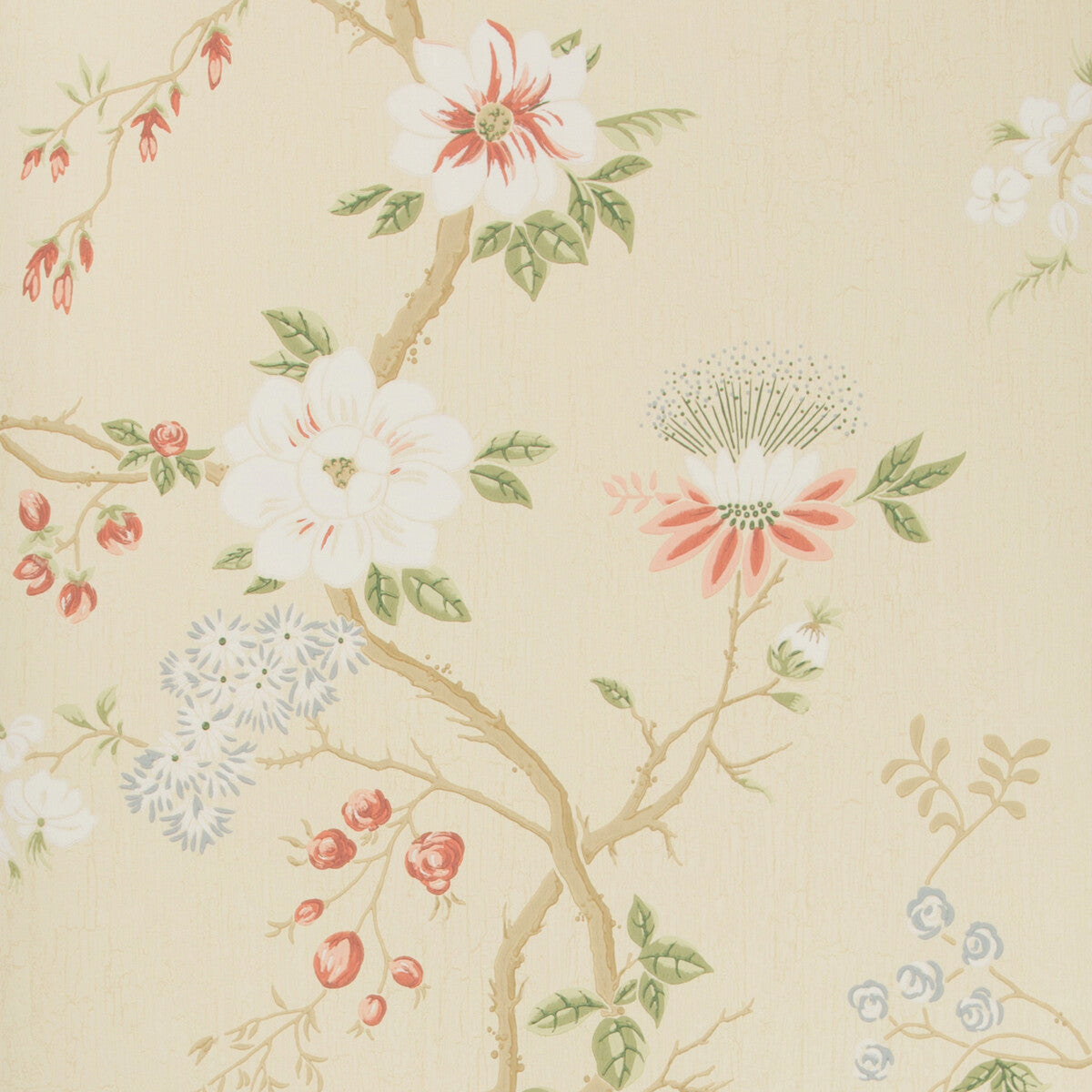 Camellia-Coral/Sage/Butterc