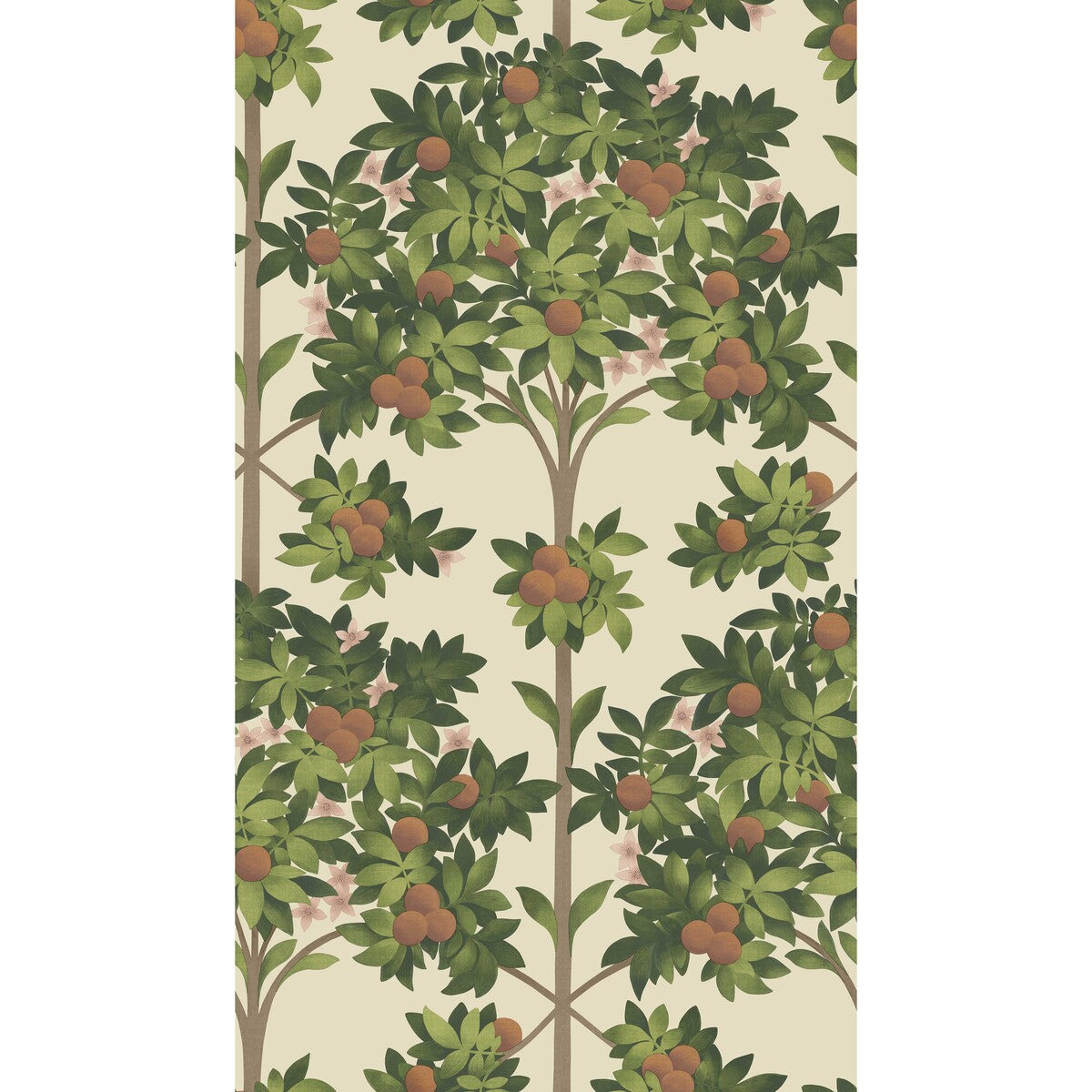 Orange Blossom-Orange & Spring Green/Parch