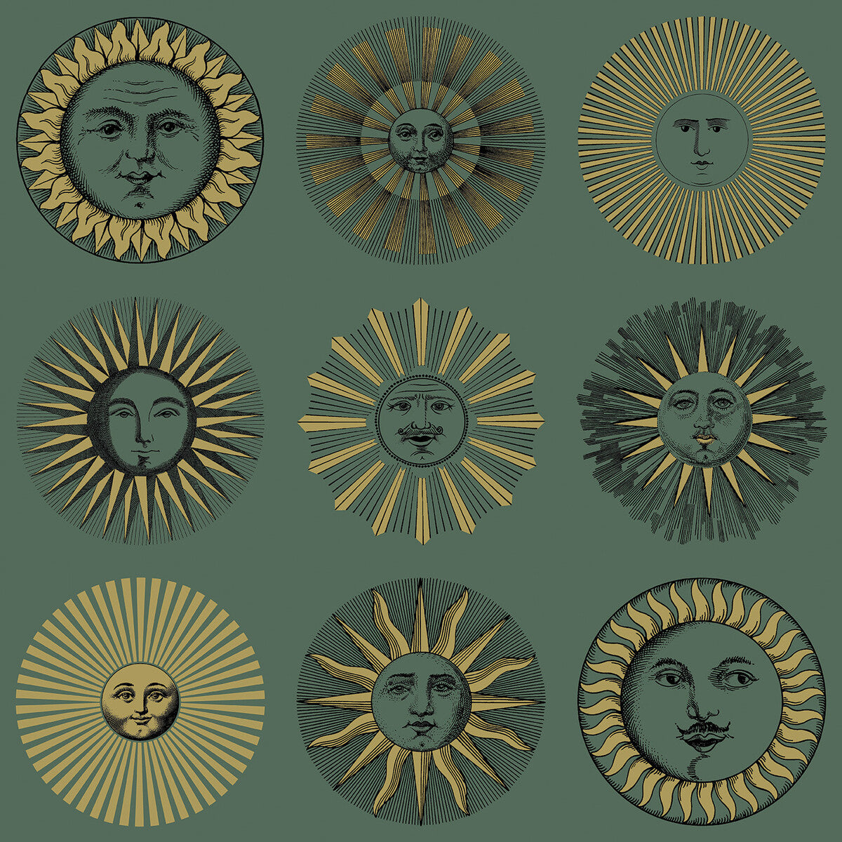 Soli-Emerald & Gold