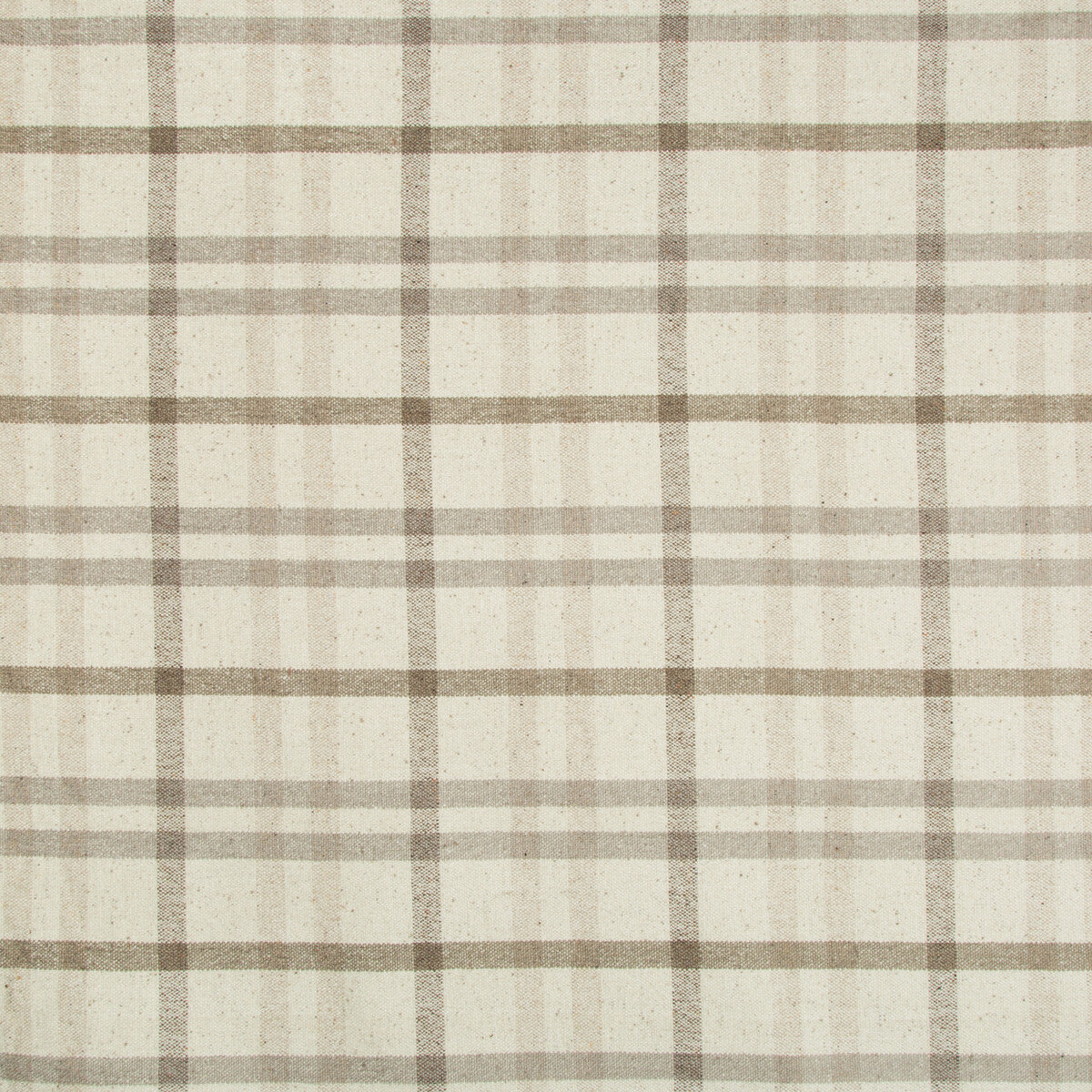 Fannin Plaid-Stone/Mink