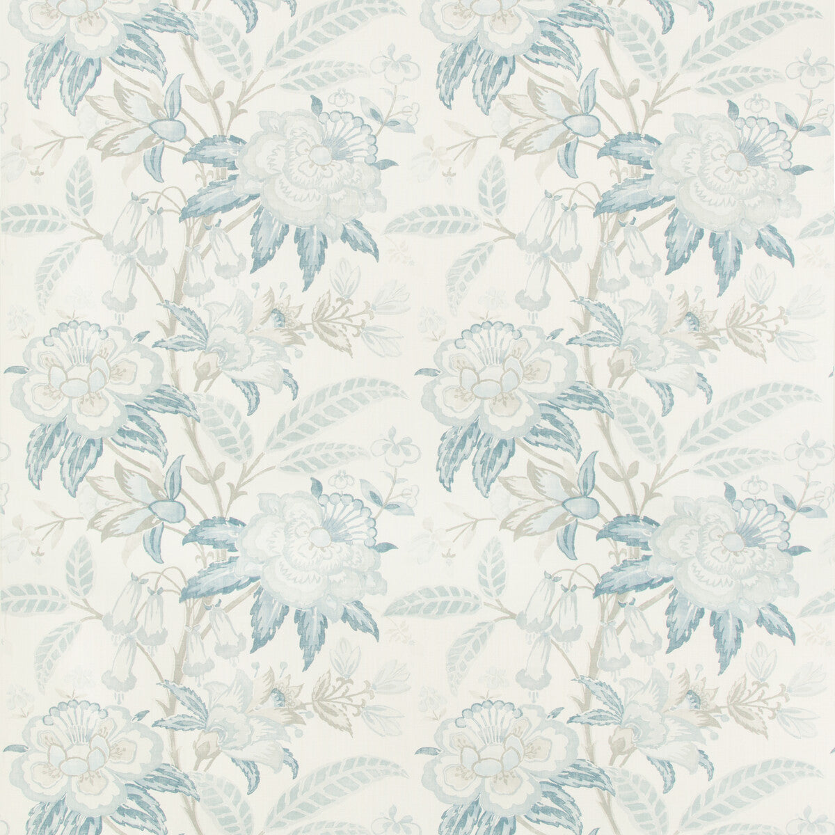 Davenport Print-Frost Blue