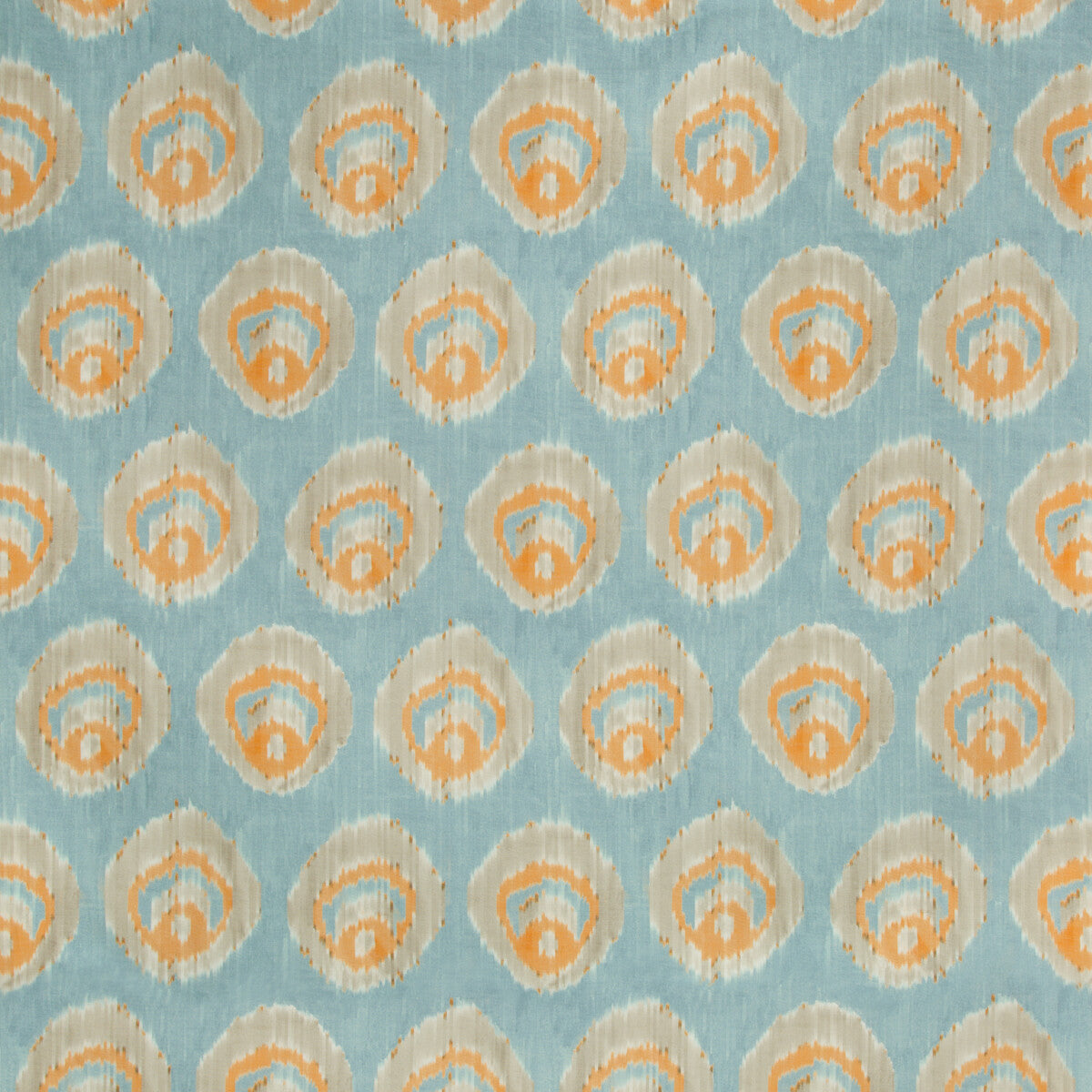 Monaco Print-Aqua/Melon