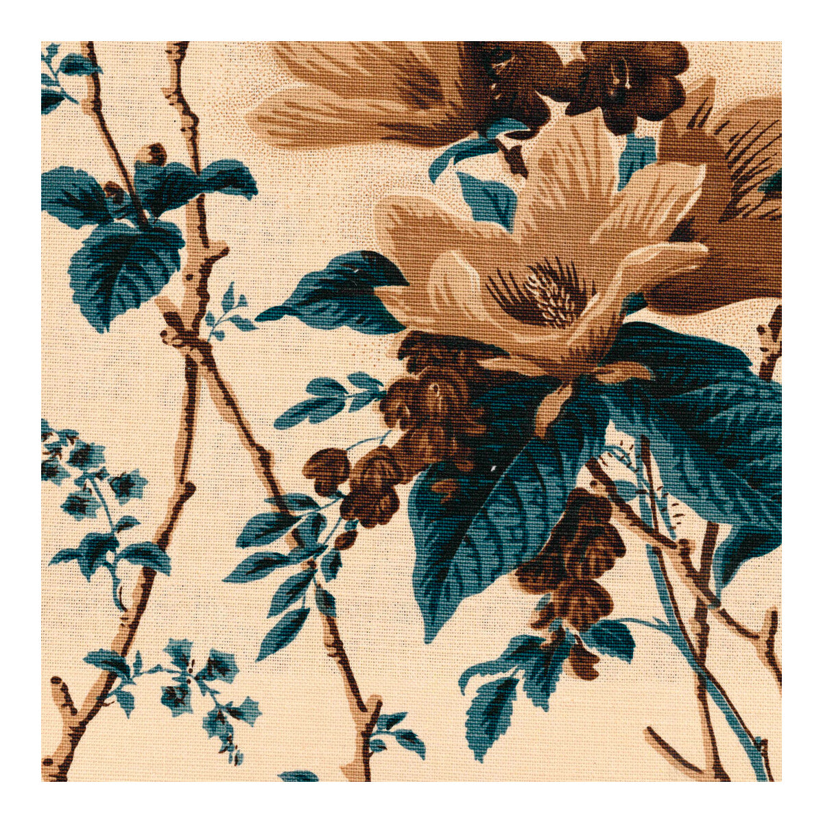 De La Tour-Blu/Brow/Ecru