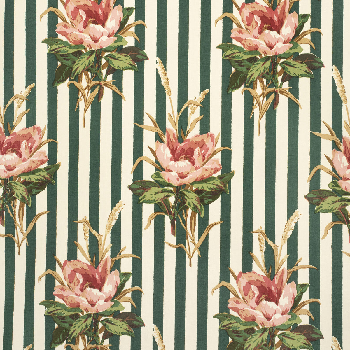 Melba Flower Stripe-Pink