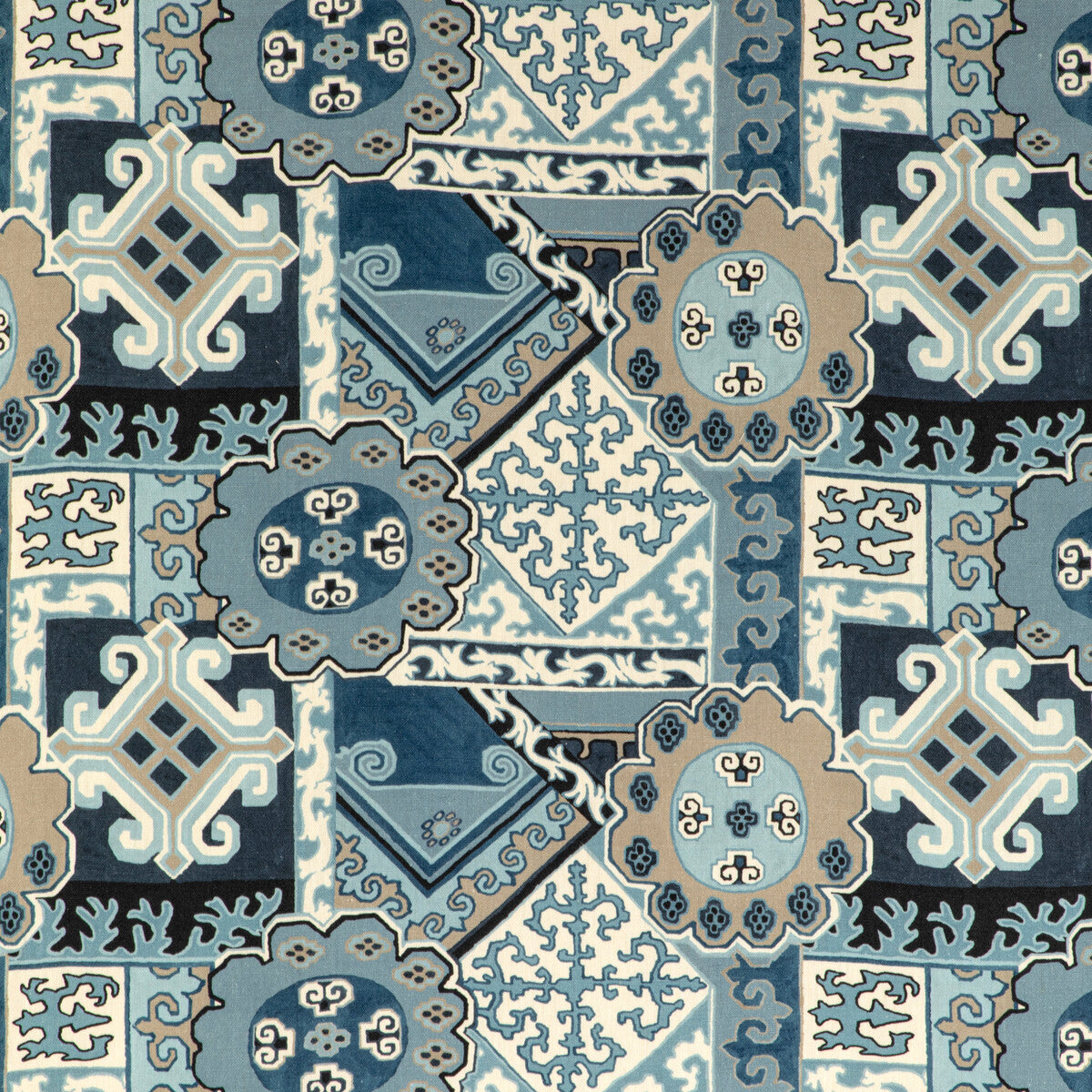 Batangas Print-Blue/Slate