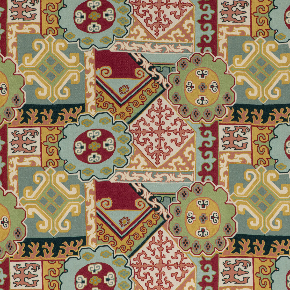 Batangas Print-Red/Multi