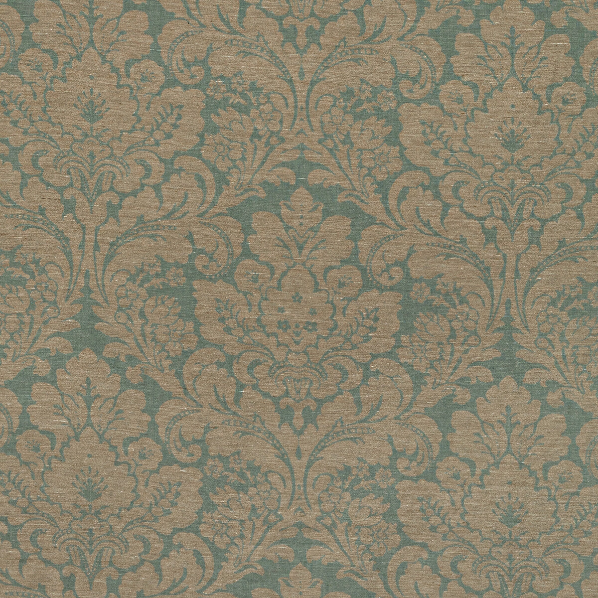 Acanthus Damask-Blue