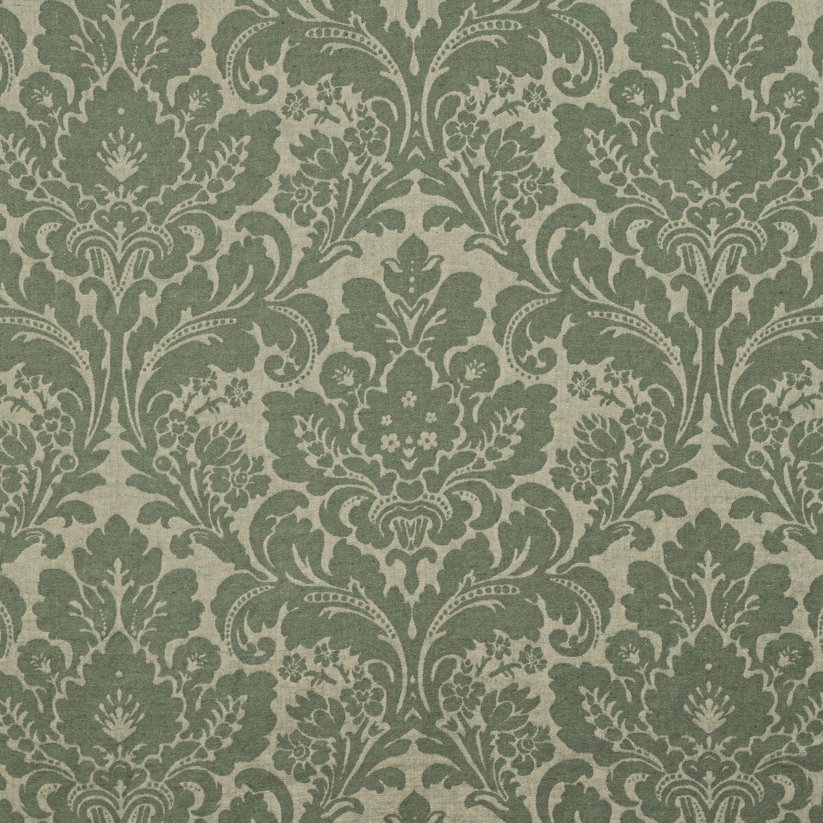 Acanthus Damask-Loden