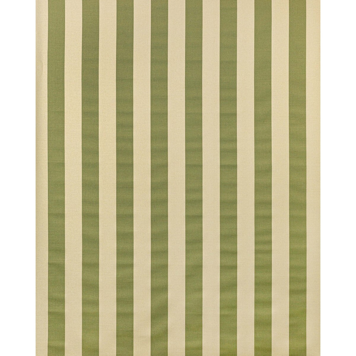 Avenue Stripe-Green On Ecru