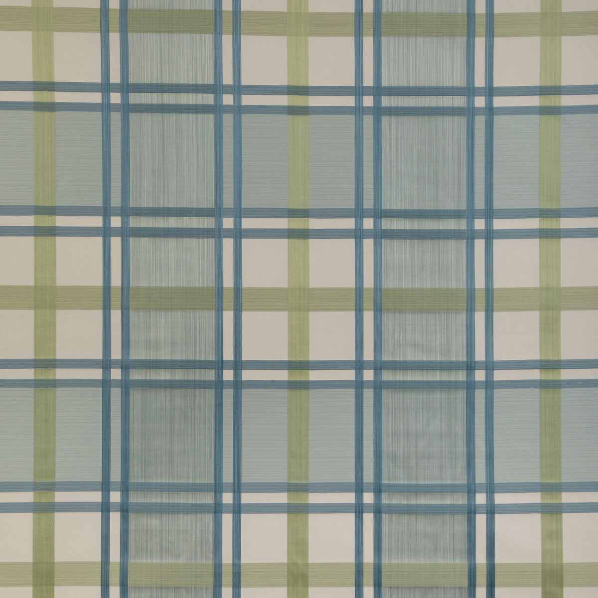 Davies Plaid-Aqua/Leaf