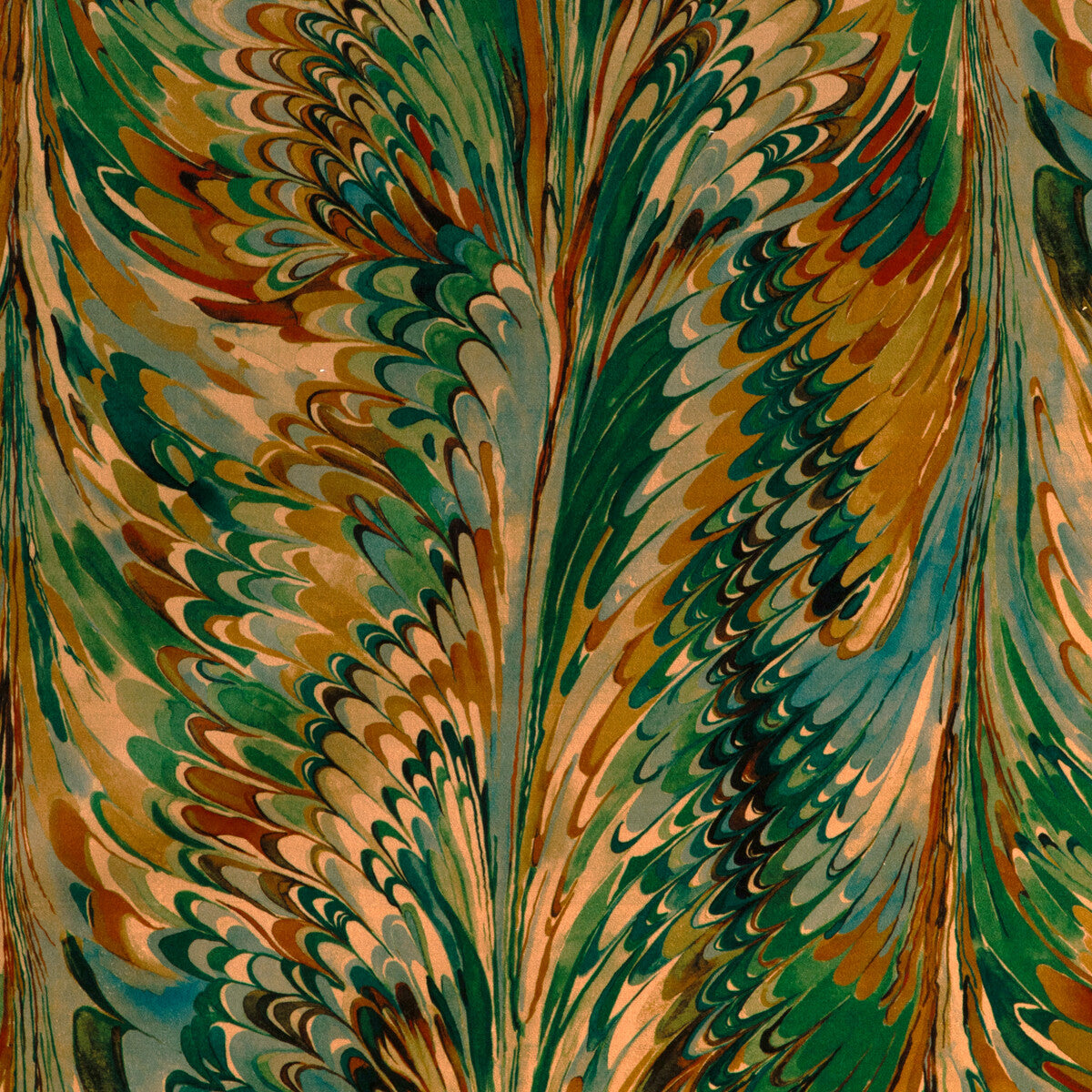 Taplow Velvet-Teal/Bronze