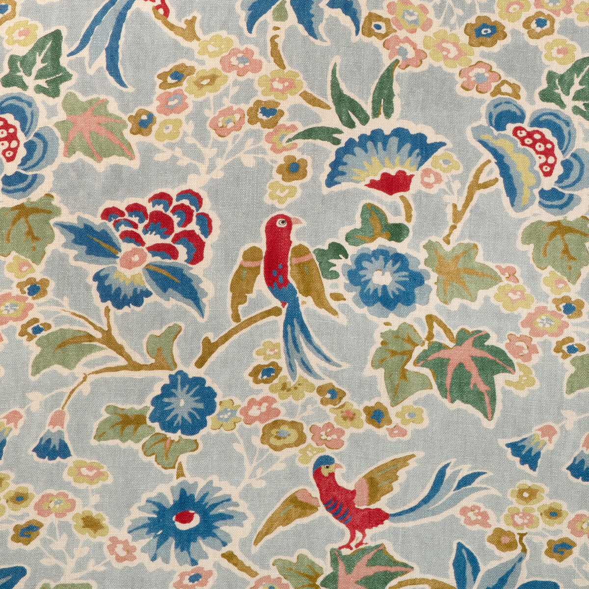 Posy Print-Blue/Multi