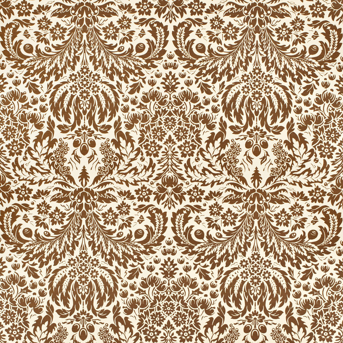 Damask-Brown