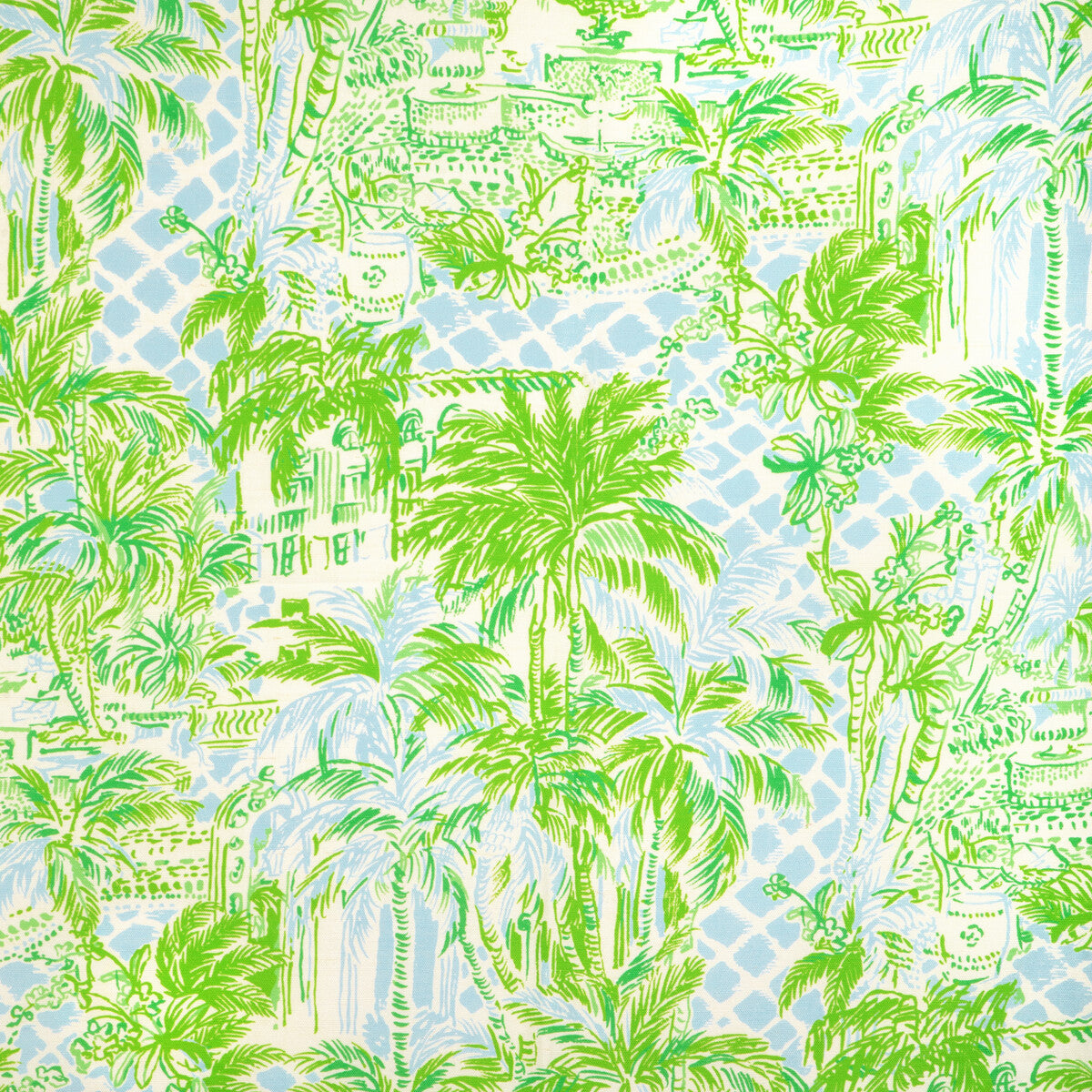 Palm Beach-Blue/Green