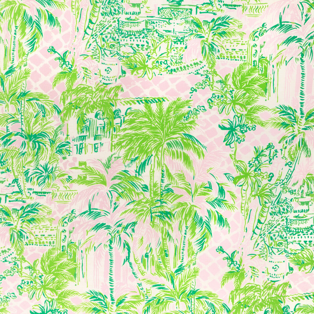 Palm Beach-Pink/Green