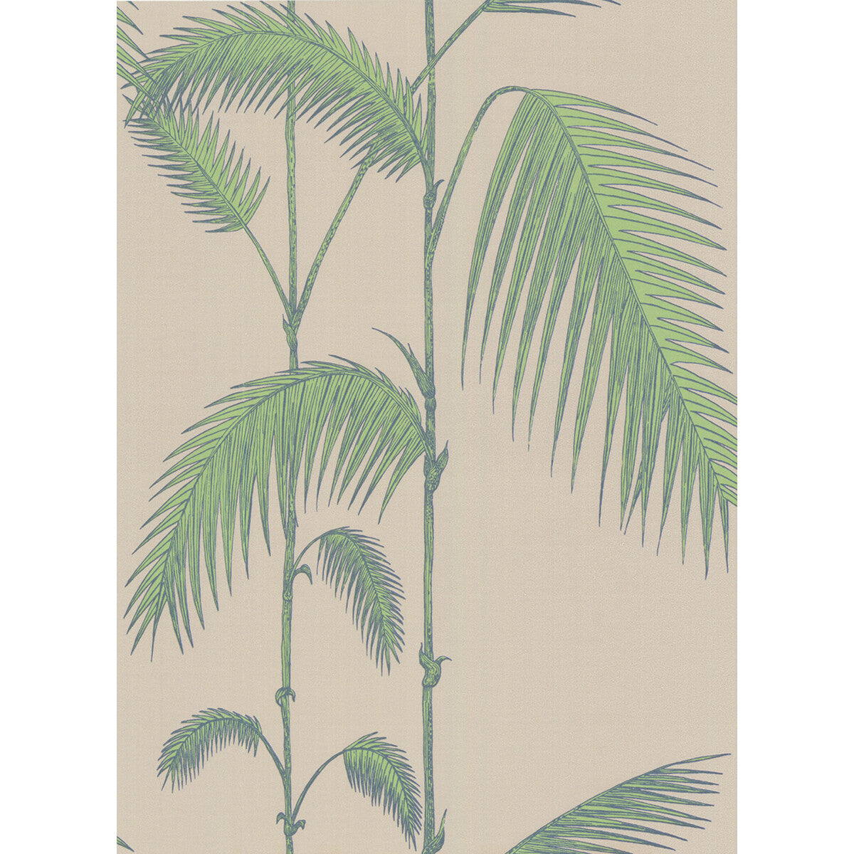 Palm Leaves-Taupe/G