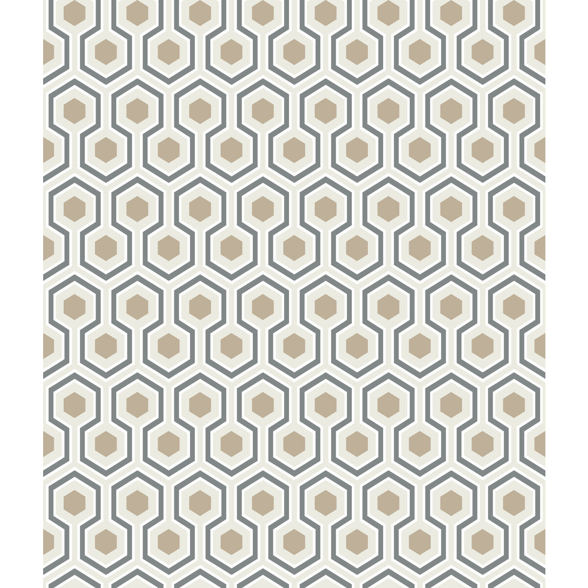Hicks Hexagon-Gilver/Wt/Bk
