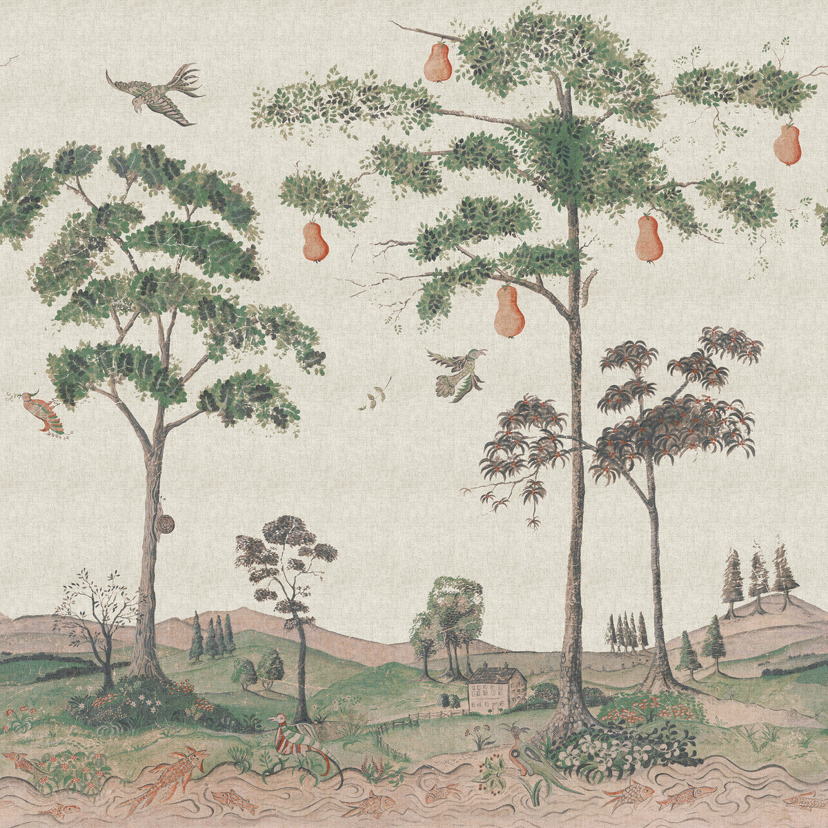 Mythical Land Linen-Flax