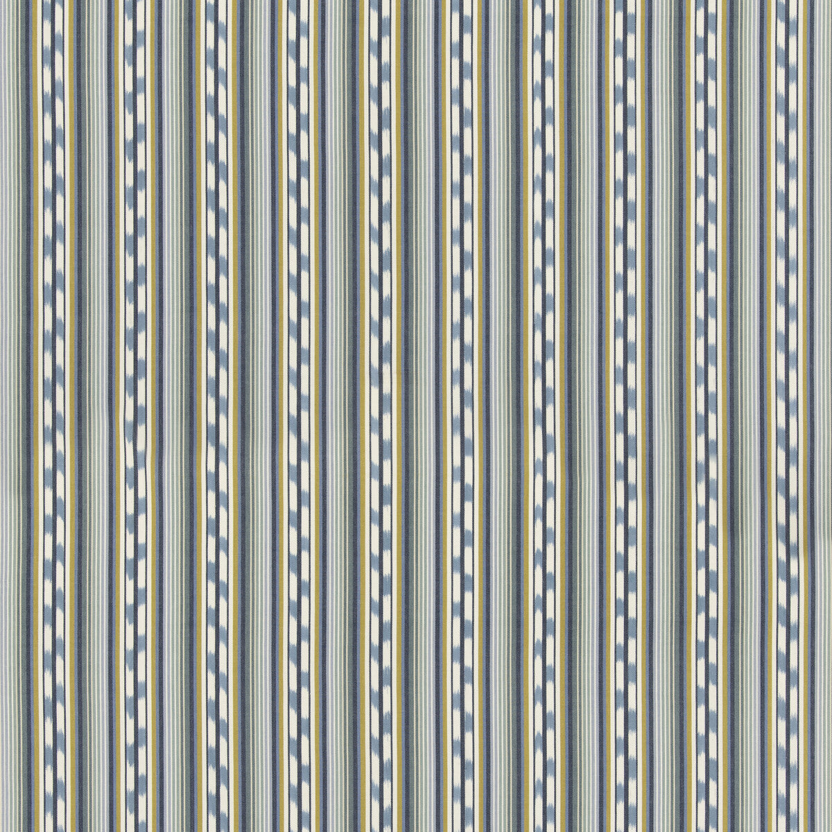 Halki Stripe-Teal/Ochre