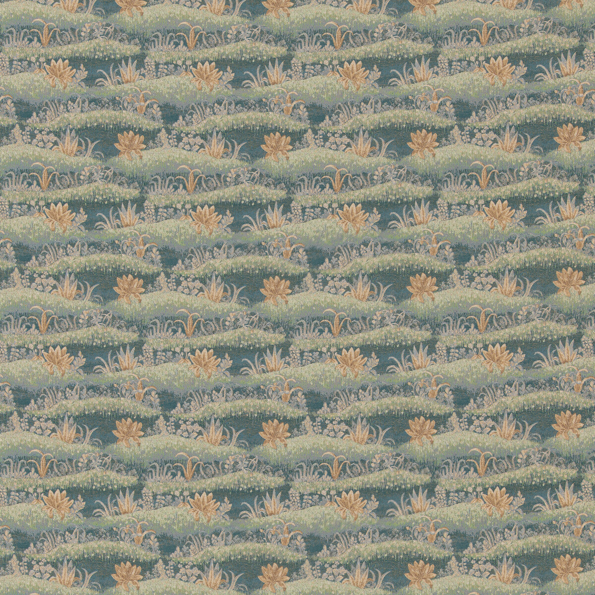 Garden Tapestry-Teal