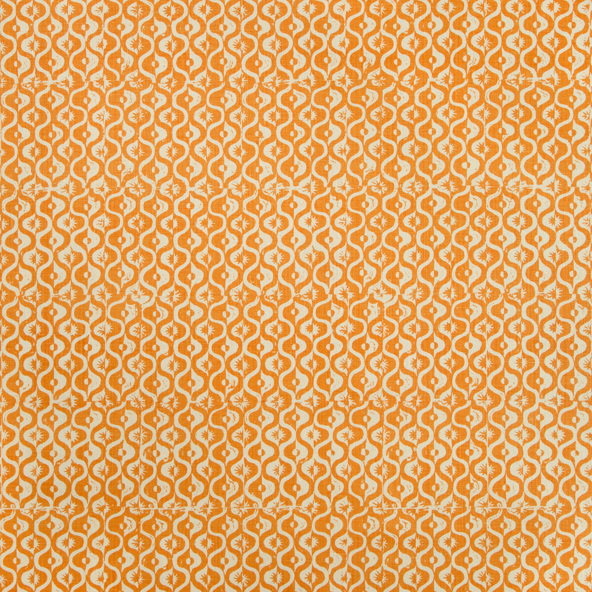 Small Medallion-Tangerine