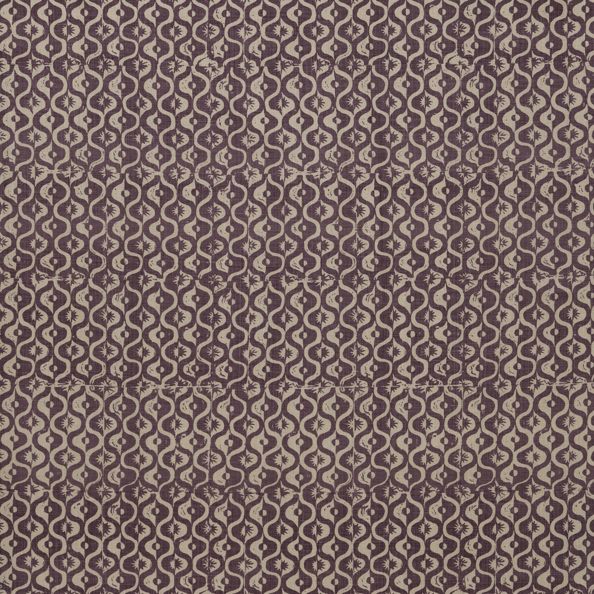 Small Medallion-Aubergine