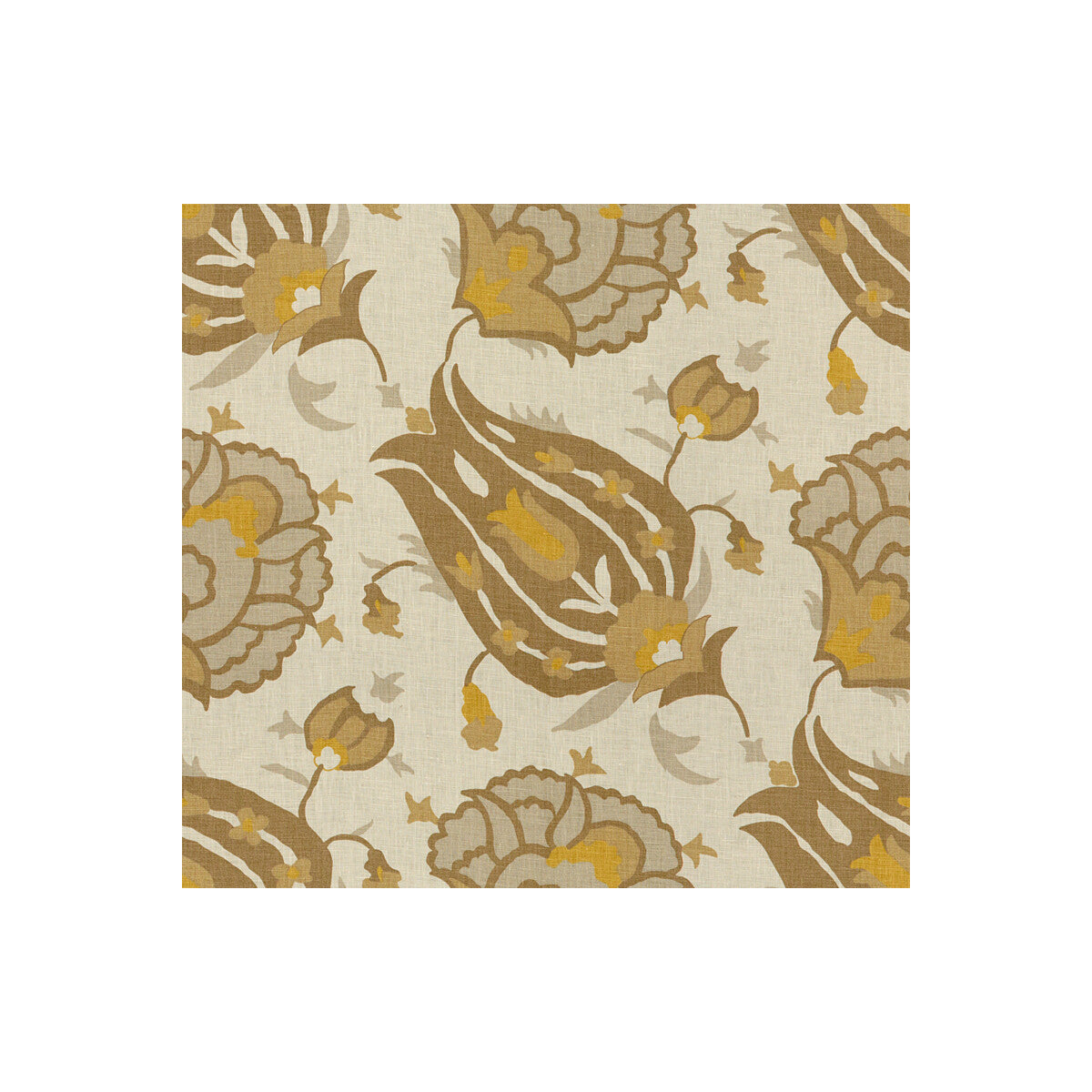 Turkish Flower-Grey/Bronze