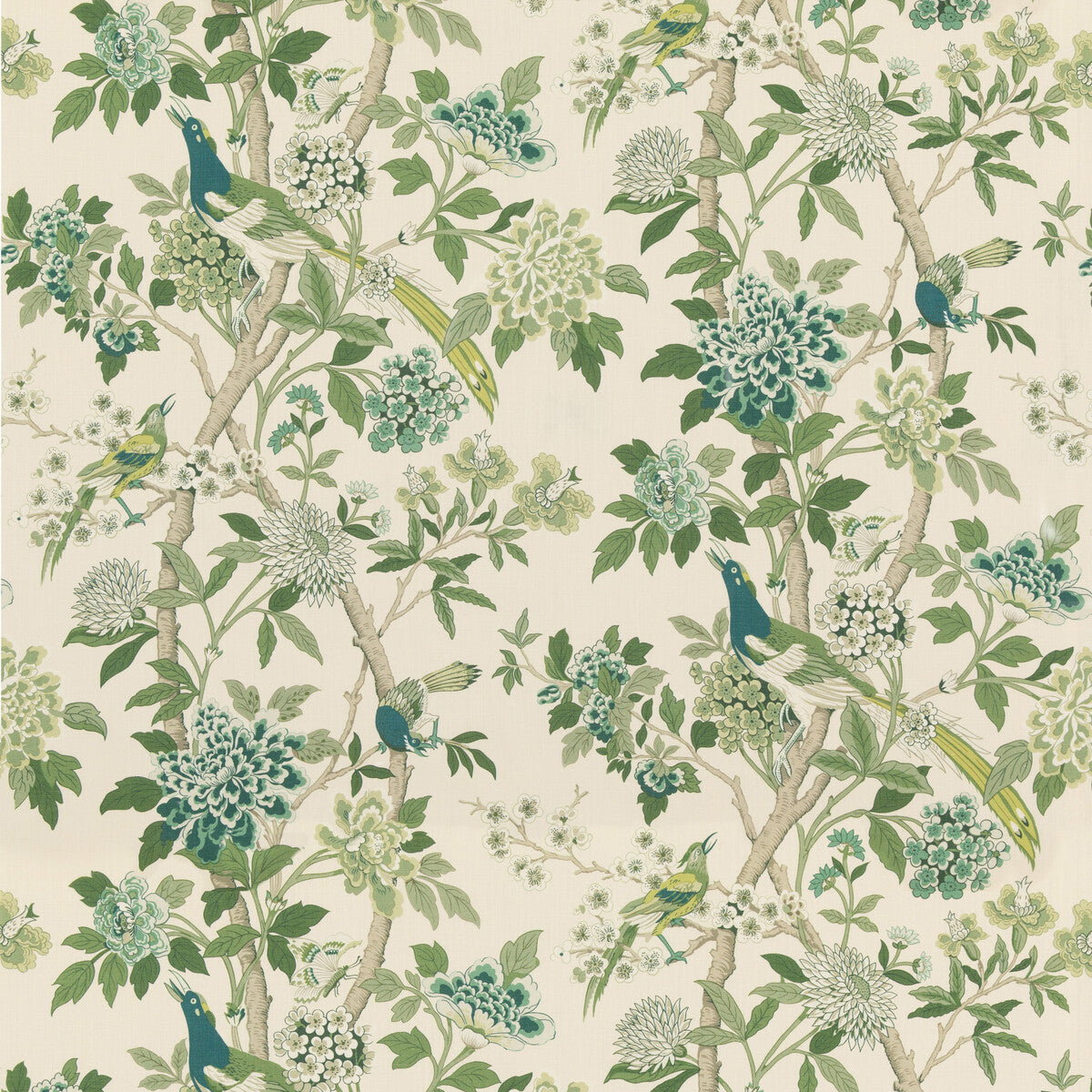 Hydrangea Bird (Archive)-Green