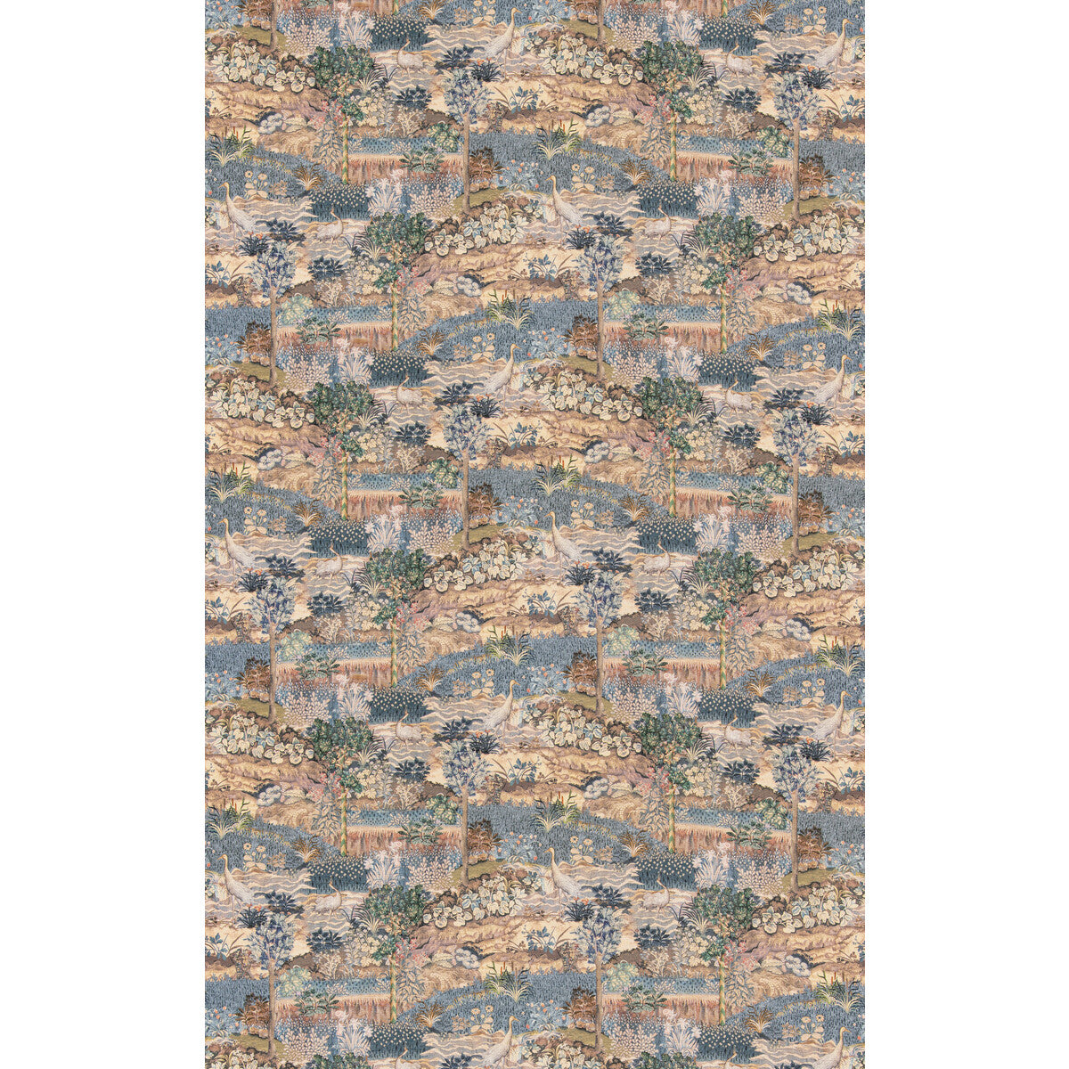 Palace Tapestry-Royal Blue