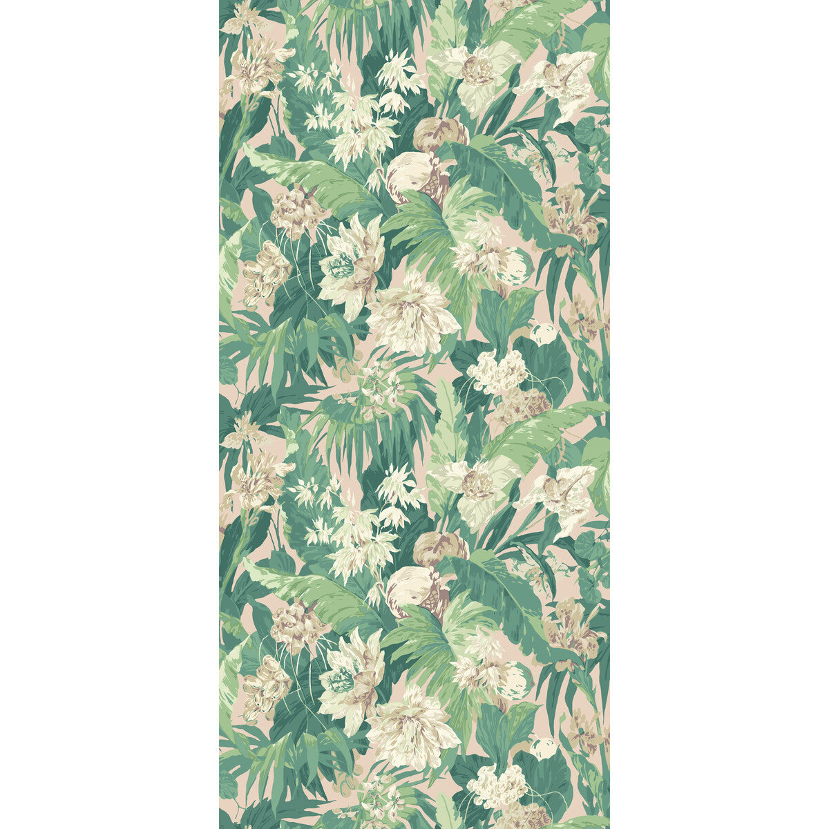 Tropical Floral-Blush/Green