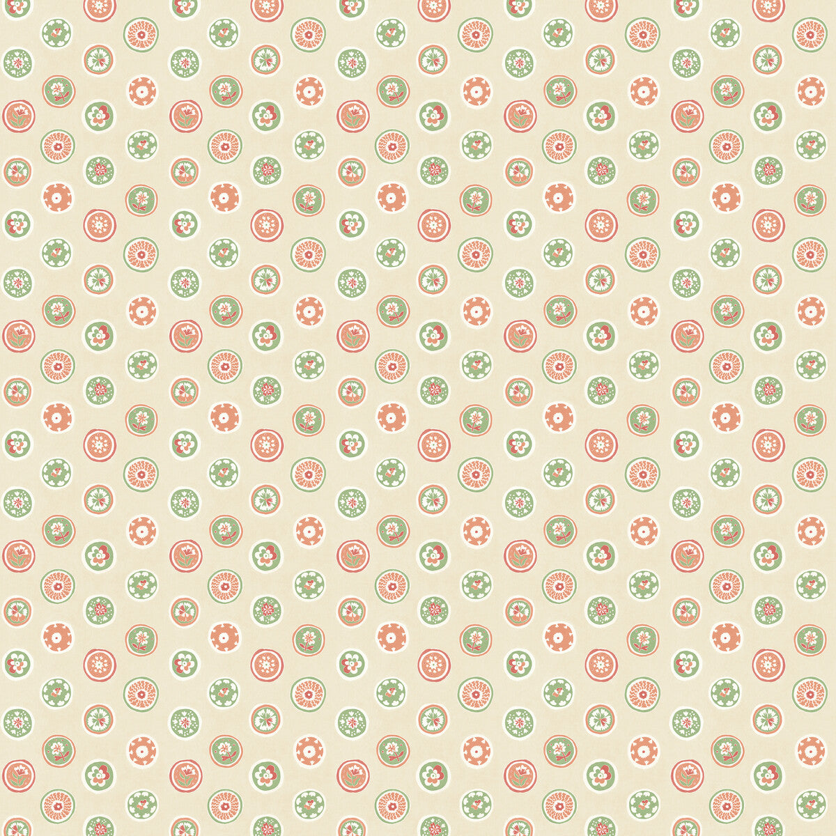 Court Buttons-Pink/Green