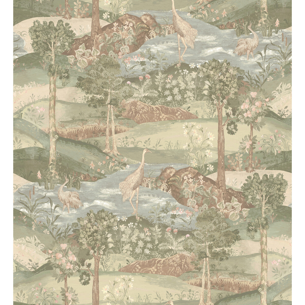 Palace Tapestry-Antique