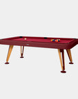 Diagonal Indoor Pool Table