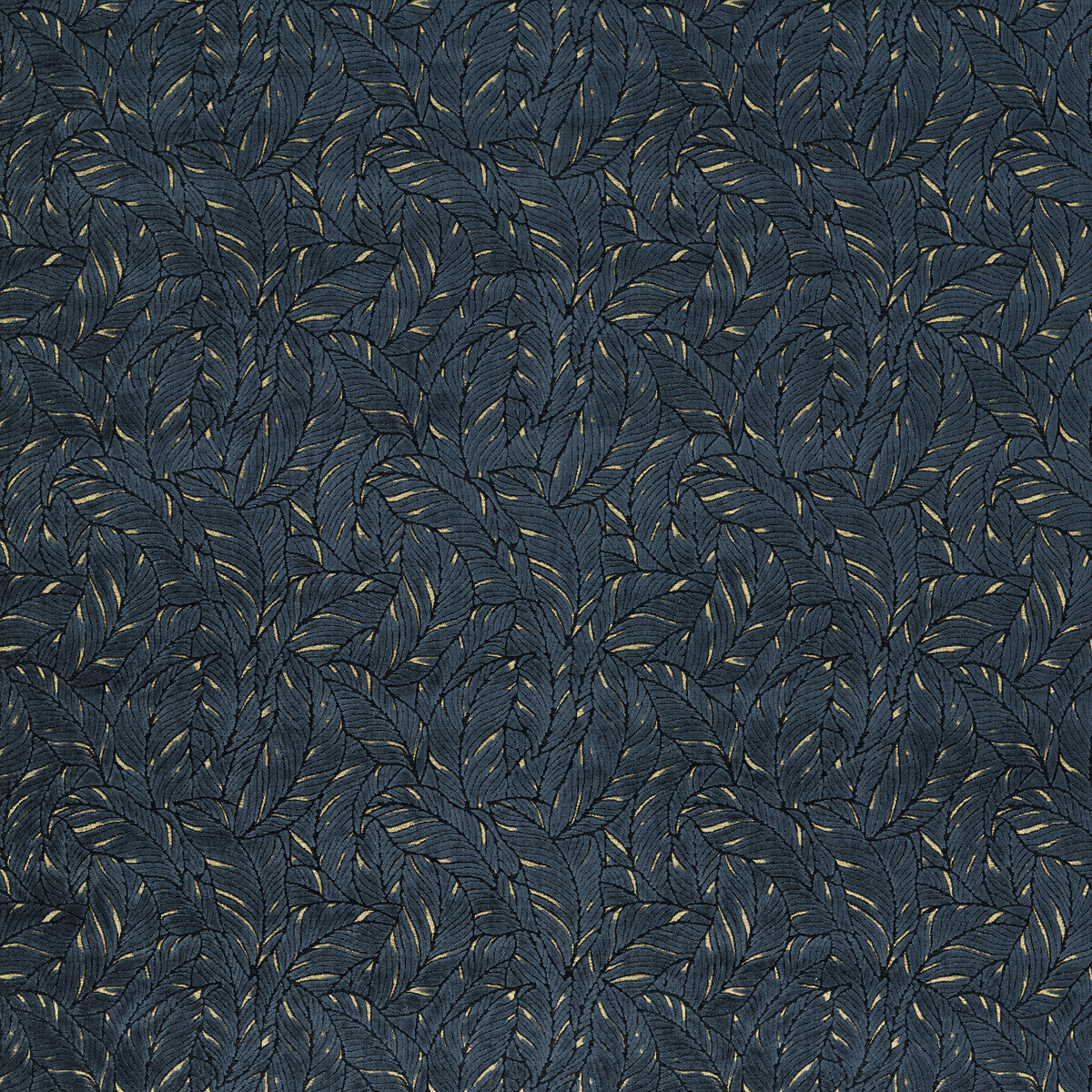 Selva-Midnight/Gold Velvet
