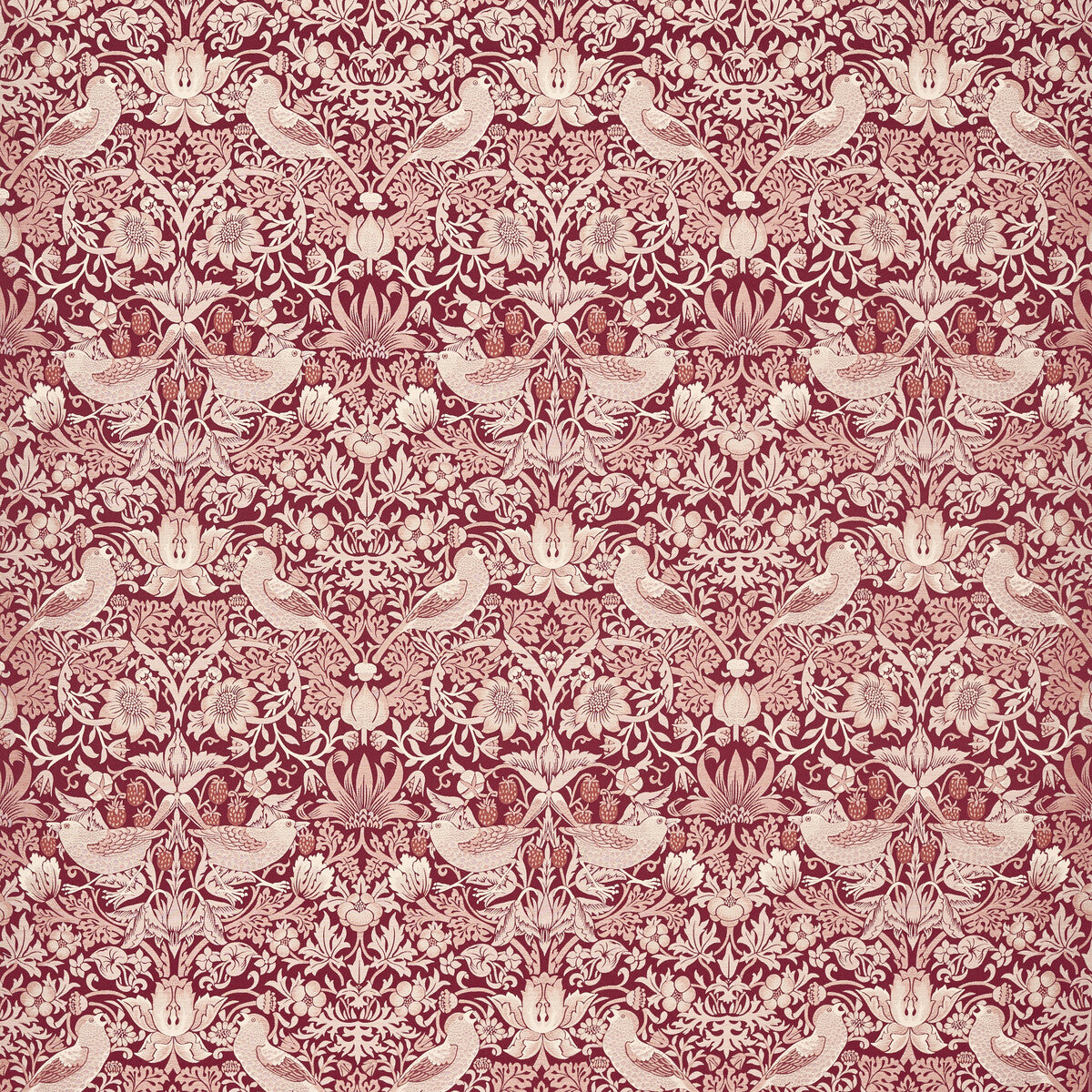 Strawberry Thief Jacquard-Plum