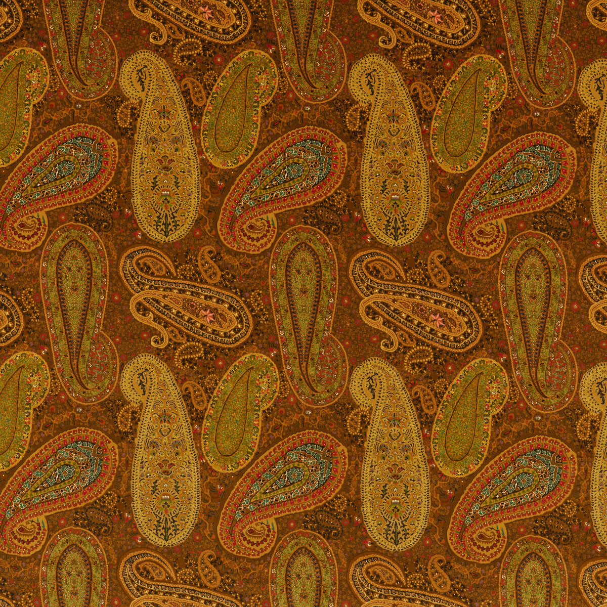 Peregrine Paisley Velvet-Spice