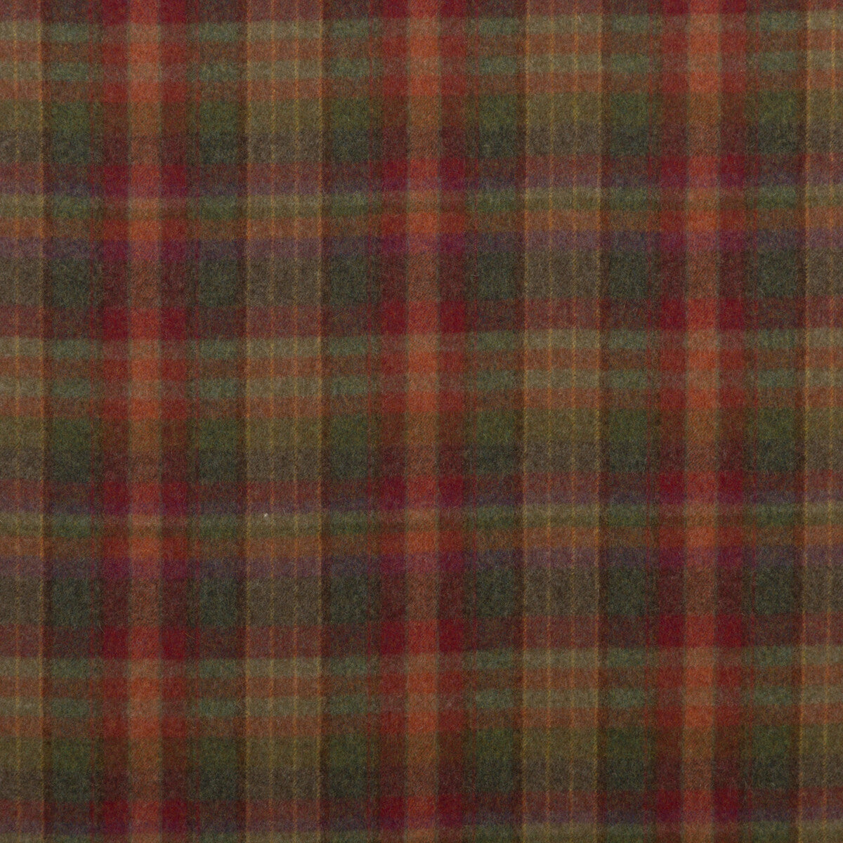 Country Plaid-Red/Lovat/Heather