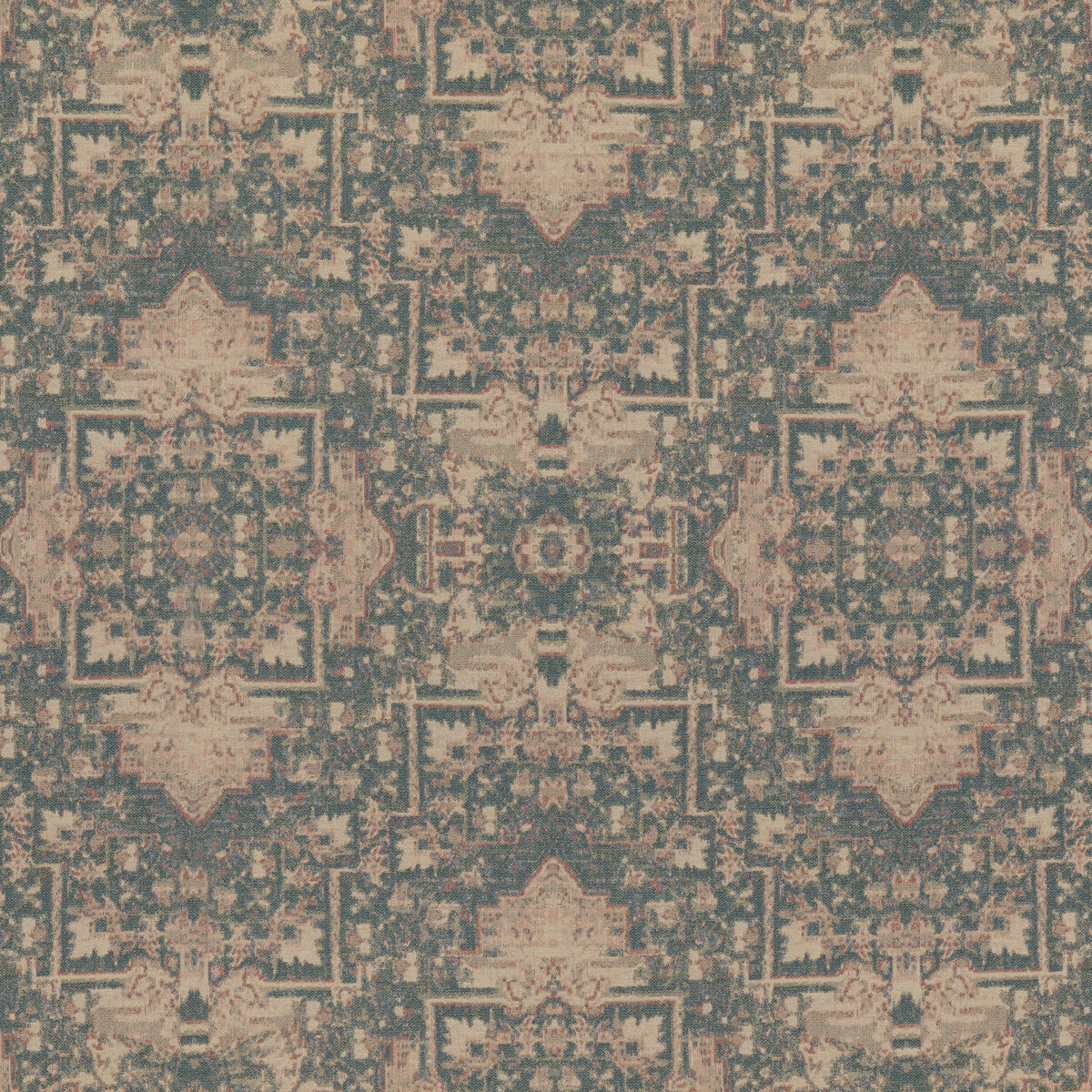 Faded Tapestry-Blue/Stone