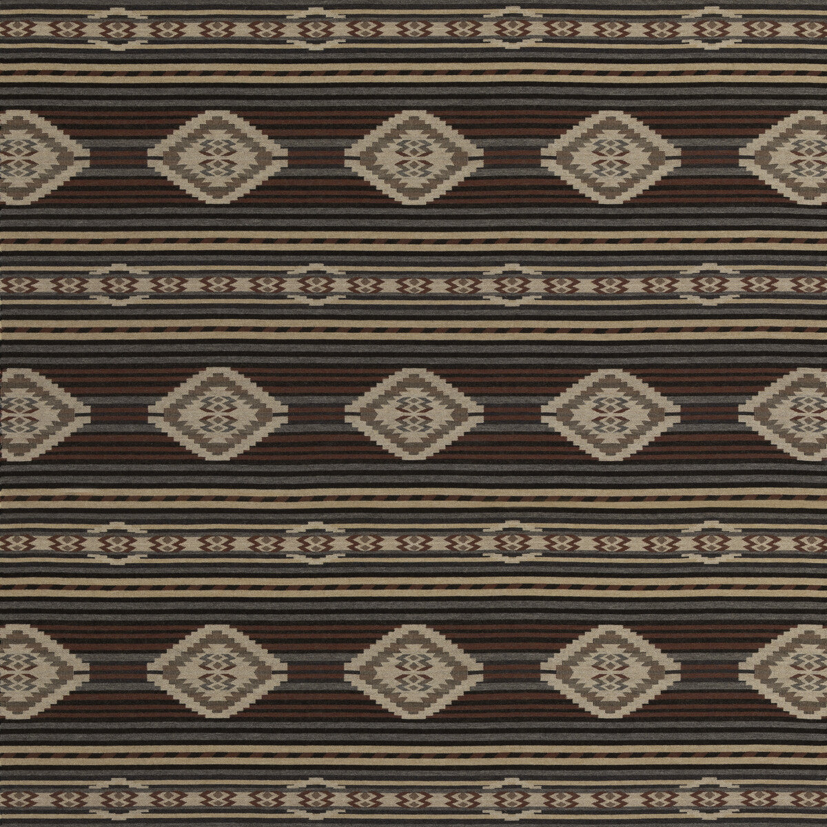 Harlech-Charcoal/Red